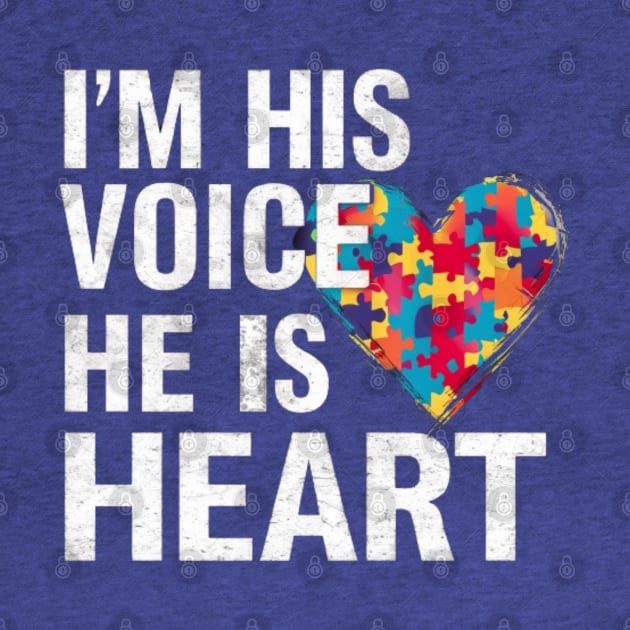 Autism, I'm his voice he is my heart by Medkas 